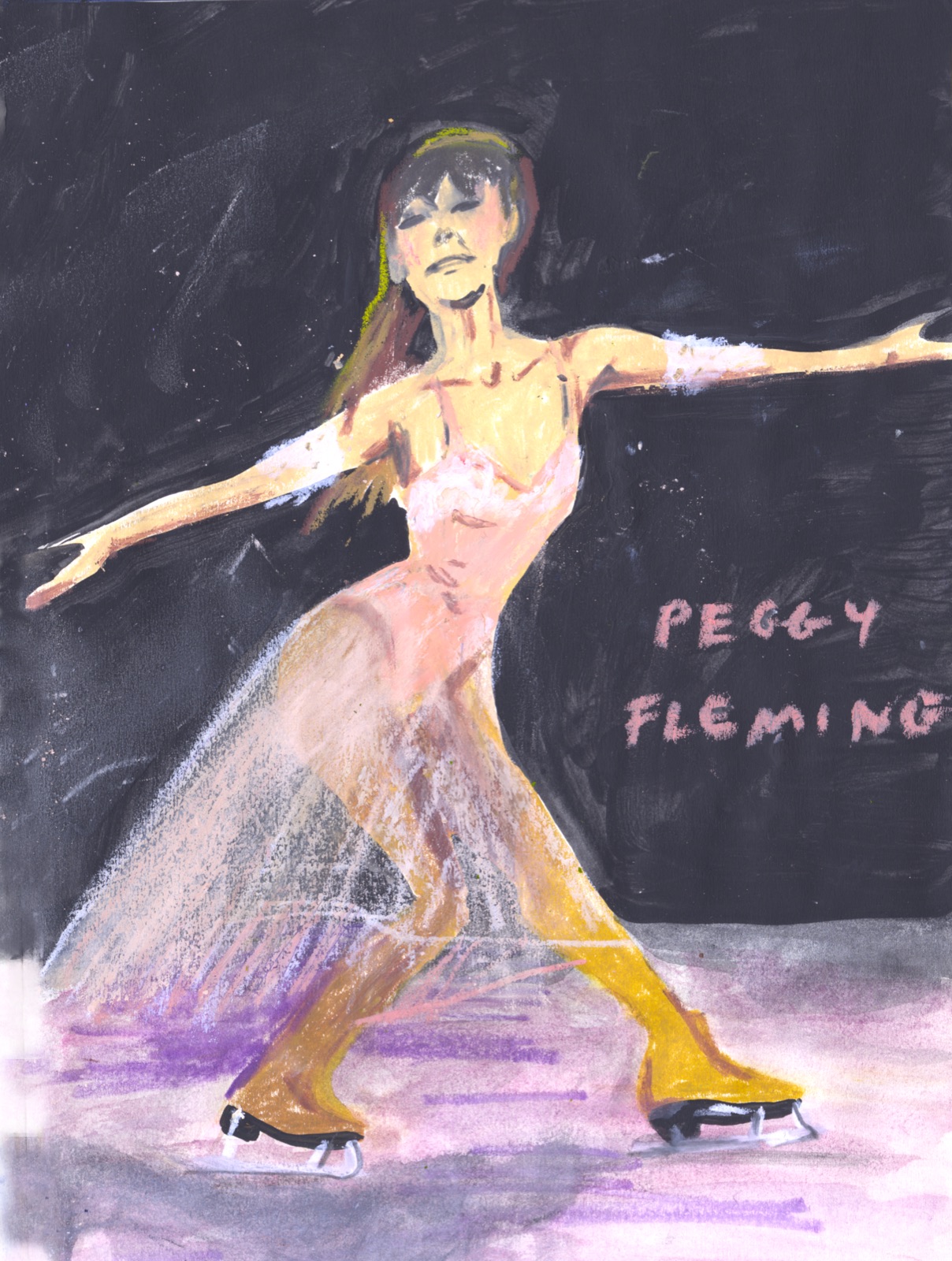 Figure skater Peggy Fleming